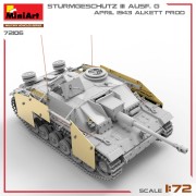 Działo StuG Sturmgeschutz III Ausf.G April 1943 Alkett 72106 MiniArt