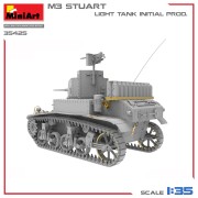 Czołg M3 Stuart Initial Production 35425 MiniArt