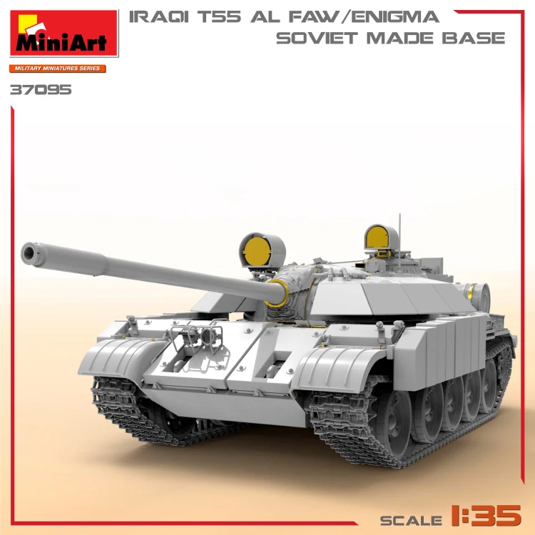 Czołg Iraqi T-55 Enigma 37095 MiniArt