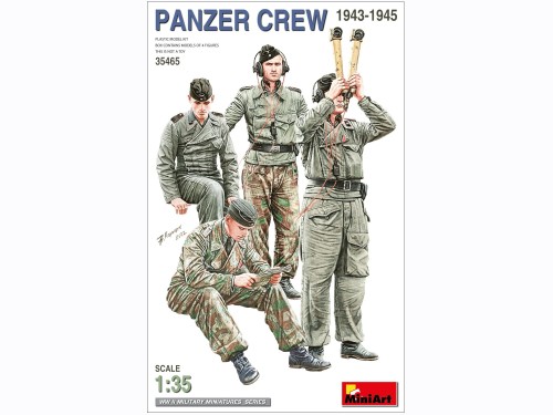 Figurki niemiecka załoga czołgu 1943-1945 35465 MiniArt