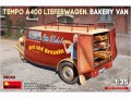 Tempo A400 Lieferwagen Bakery Van 38066 MiniArt