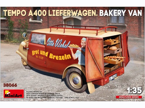 Tempo A400 Lieferwagen Bakery Van 38066 MiniArt