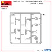 Tempo A400 Lieferwagen Bakery Van 38066 MiniArt