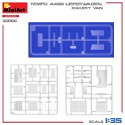Tempo A400 Lieferwagen Bakery Van 38066 MiniArt