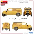 Tempo A400 Lieferwagen Bakery Van 38066 MiniArt