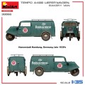 Tempo A400 Lieferwagen Bakery Van 38066 MiniArt