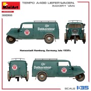 Tempo A400 Lieferwagen Bakery Van 38066 MiniArt