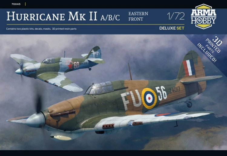 Samolot Hawker Hurricane Mk.II A/B/C 70045 Arma Hobby