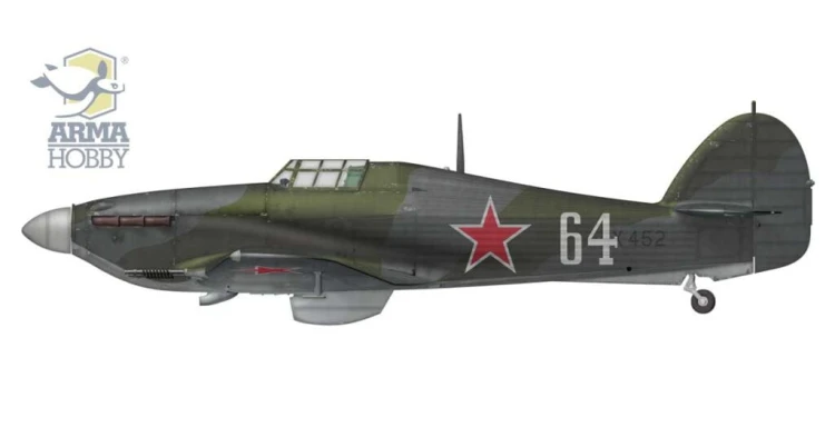 Samolot Hawker Hurricane Mk.II A/B/C 70045 Arma Hobby
