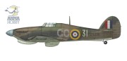 Samolot Hawker Hurricane Mk.II A/B/C 70045 Arma Hobby