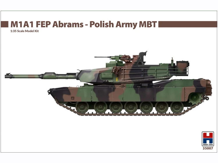 Czołg M1A1 FEP Abrams Polish Army MBT 35007 Hobby 2000