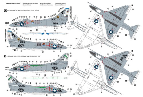 Samolot Douglas A-4B Skyhawk 48031 Hobby 2000