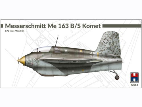 Samolot Messerschmitt Me 163 B/S Komet 72061 Hobby 2000