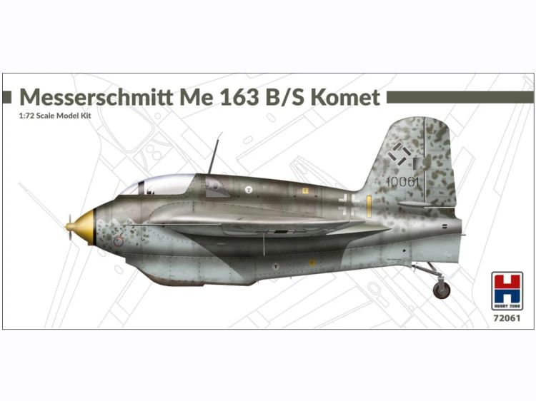 Samolot Messerschmitt Me 163 B/S Komet 72061 Hobby 2000