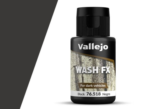 Wash modelarski Black 76.518 Vallejo