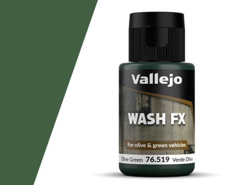 Wash modelarski Olive Green 76.519 Vallejo