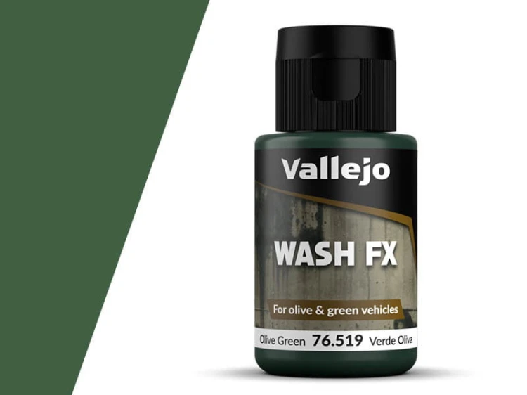 Wash modelarski Olive Green 76.519 Vallejo