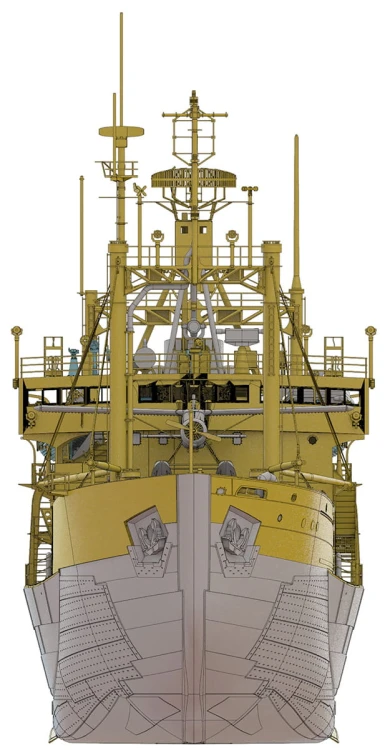Lodołamacz statek badawczy Soya PL107 HP001 68080 Hasegawa