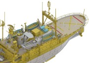 Lodołamacz statek badawczy Soya PL107 HP001 68080 Hasegawa