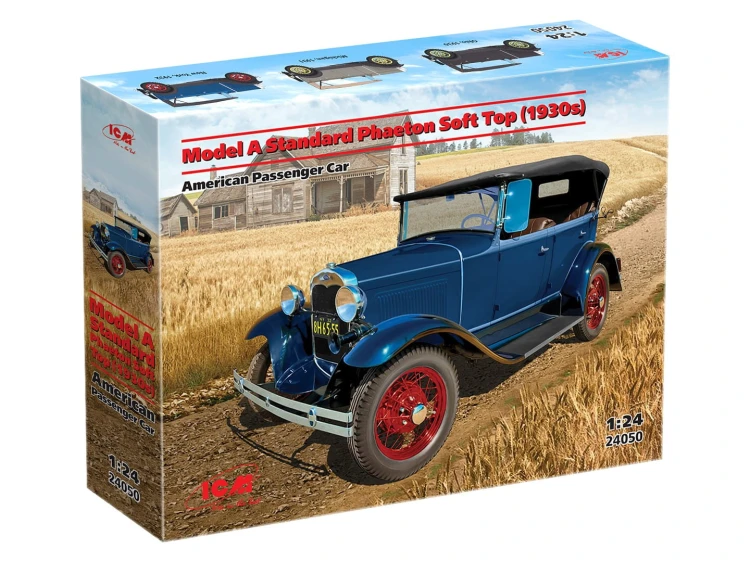 Ford Model A Soft Top 1930 24050 ICM