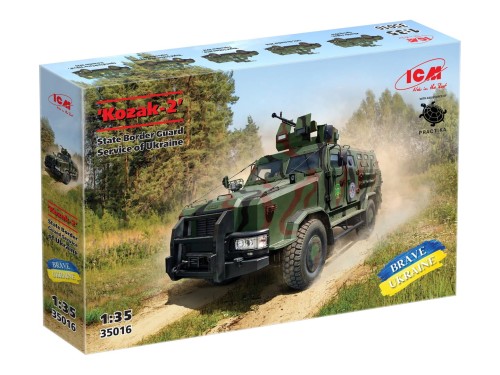 Transporter Kozak-2 Państwowa Służba Graniczna Ukrainy 35016 ICM