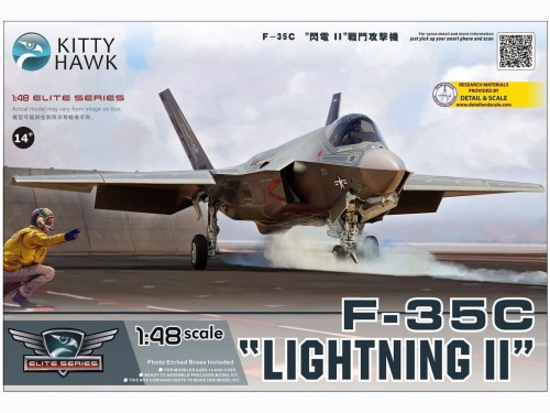 Samolot Lockheed Martin F-35C Lightning II KH80132 Kitty Hawk