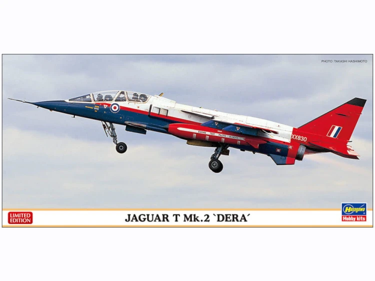 Samolot SEPECAT Jaguar T Mk.2 Dera 02459 Hasegawa