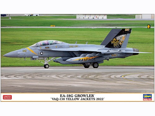 Samolot Boeing EA-18G Growler 02461 Hasegawa