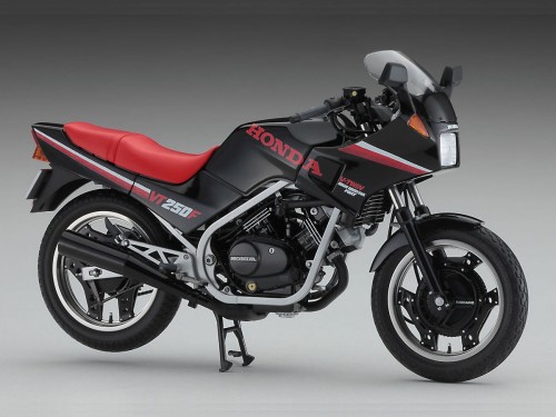 Honda VT250F (MC08) 1984 Black Color 21755 Hasegawa