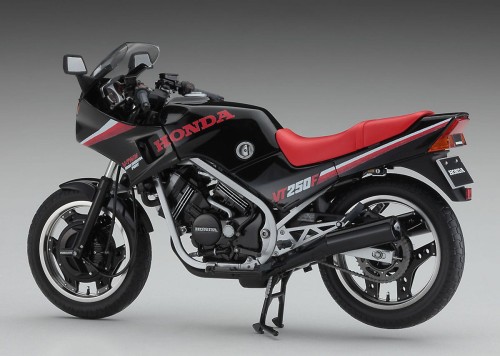 Honda VT250F (MC08) 1984 Black Color 21755 Hasegawa