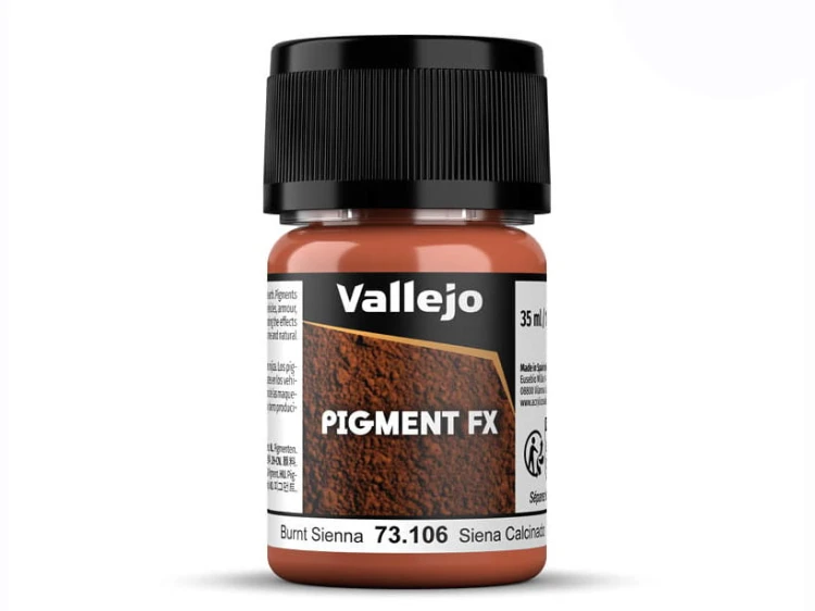 Pigment modelarski Burnt Sienna 73.106 Vallejo