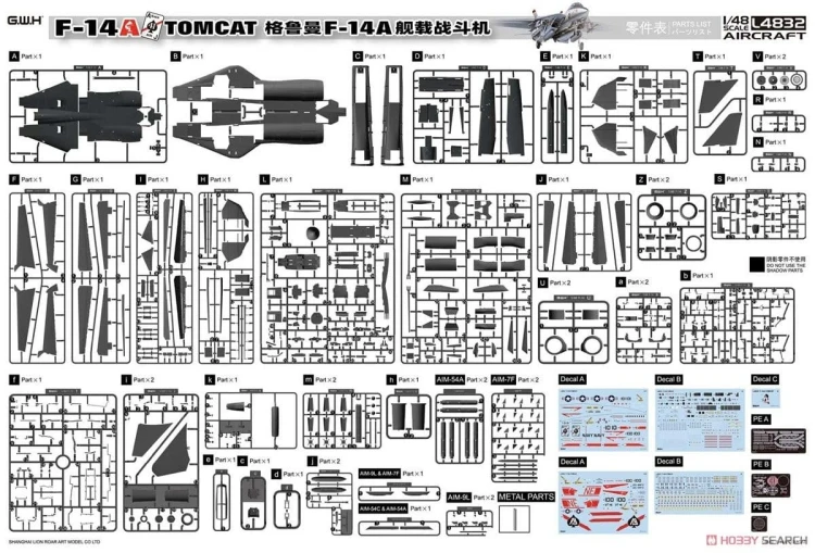 Samolot Grumman F-14A Tomcat L4832 G.W.H
