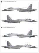 Samolot Sukhoi Su-27 Flanker B S4818 G.W.H