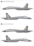 Samolot Sukhoi Su-27 Flanker B S4818 G.W.H