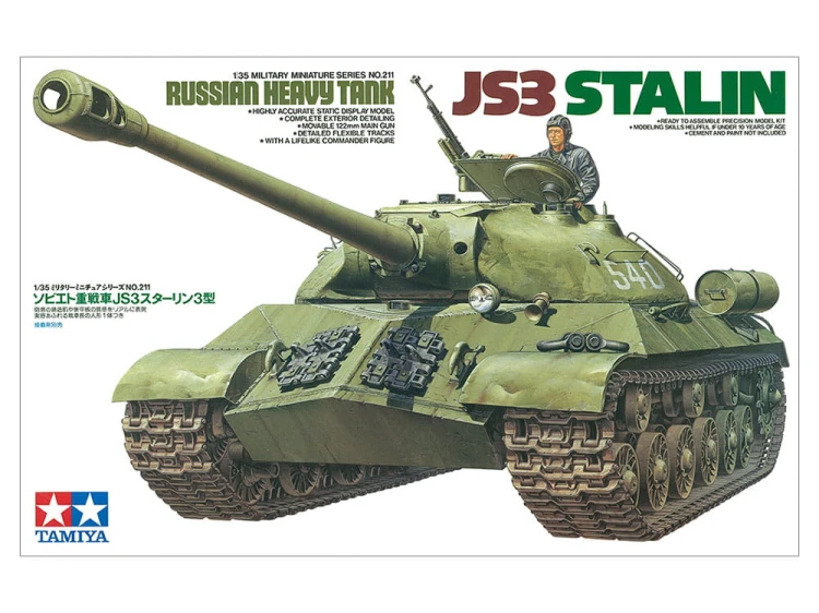 Czołg Stalin IS-3 35211 Tamiya