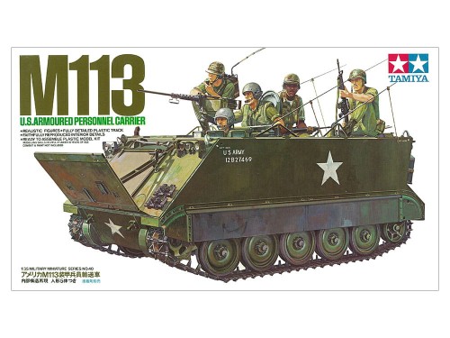 Transporter U.S. Armoured Personnel Carrier M113 APC 35040 Tamiya