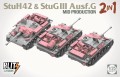 Działo StuH42 & StuG Sturmgeschutz III Ausf.G Mid 8017 Takom