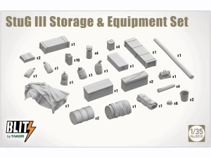 Wyposażenie StuG III Storage & Equipment Set