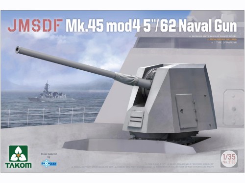 Armata morska JMSDF Mk.45 mod4 5"/62 2183 Takom