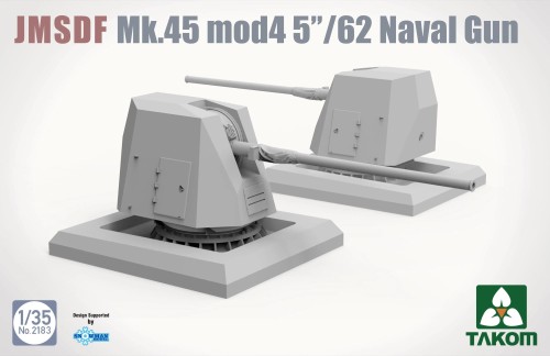 Armata morska JMSDF Mk.45 mod4 5"/62 2183 Takom