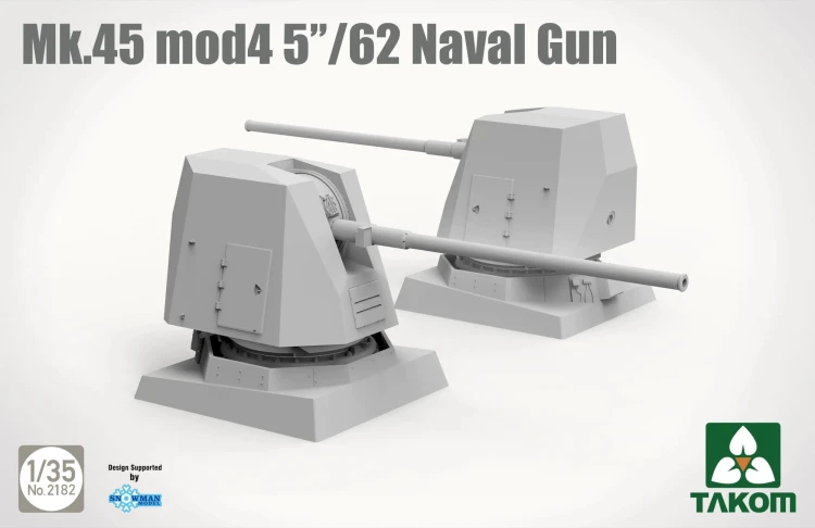 Armata morska Mk.45 mod4 5"/62 2182 Takom