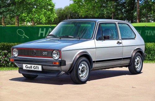VW Volkswagen Golf I GTI 07072 Revell