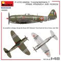 Samolot Republic P-47D-28RE Thunderbolt 48015 MiniArt