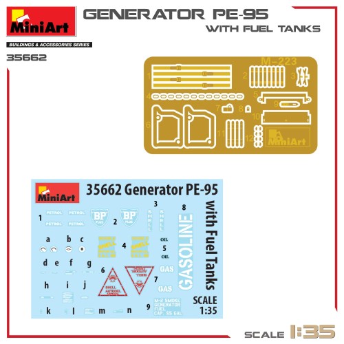 Generator prądotwórczy PE-95 35662 MiniArt