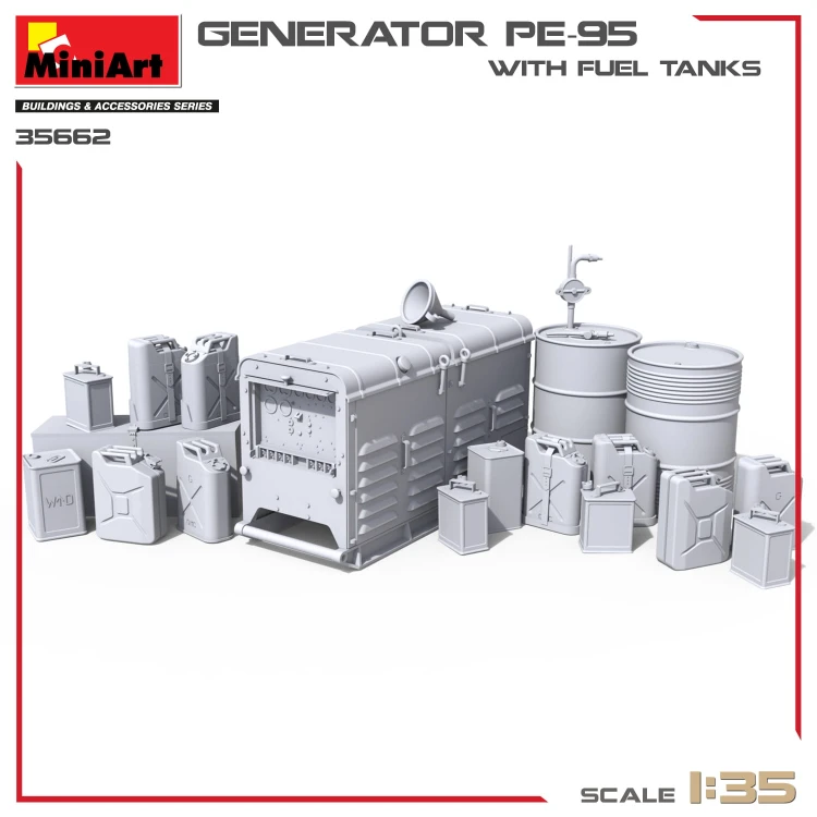 Generator prądotwórczy PE-95 35662 MiniArt