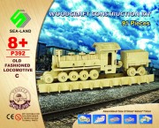 Lokomotywa parowóz II składanka P392 Sea-Land