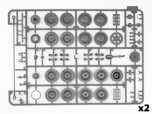 Czołg Sd.Kfz.179 Bergepanther z wieżą PzKpfw IV 35360 ICM