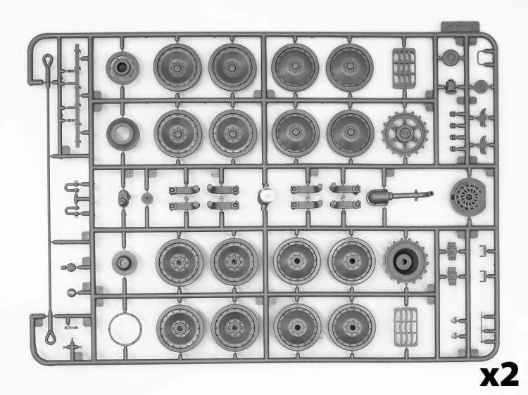 Czołg Sd.Kfz.179 Bergepanther z wieżą PzKpfw IV 35360 ICM