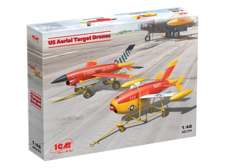 Dron Firebee BQM-34A (Q2-C) & KDA-1 (Q-2A) 48399 ICM