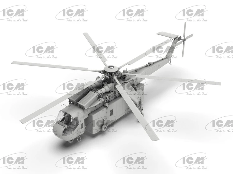 Śmigłowiec Sikorsky CH-54A Tarhe Universal Military Pod 53057 ICM